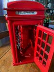 London telefonkiosk i trä 