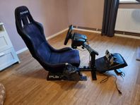 playseat evolution + logitech g920 med växelspak