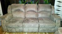 3 sits Recliner soffa 