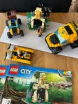 Lego City 60159 Djungel – uppdrag med halvbandvagn