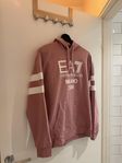 EA7 Emporio Armani pink hoodie, size S