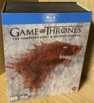 Game Of Thrones Box säsong 1 & 2 Cool Blu-Ray Box 