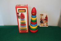 Brio, Ringpyramid med låda, Rare