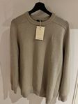 Rose & Born - Oanvänd Crewneck Cashmere Sweater Sand 56