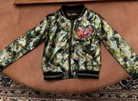 desigual paljett jacka 5/6 år nyskick 