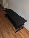 Svart Gaming TV Bänk 130cm