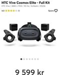 HTC Vive Cosmos Elite Full Kit + Trådlös Adapter