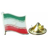 Iran pin flagga