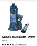 Hydraulisk pelardomkraft 5 t 127 mm