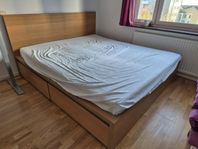 IKEA sängstomme 180x200 med 4 sänglådor