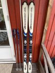 Skidor 2st par. K2 & Rossignol