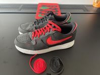 NIKE AIR FORCE 1 Low 1/1 Black Red Green custom