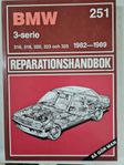 Reparationshandbok BMW 3-serie 1982-1989 