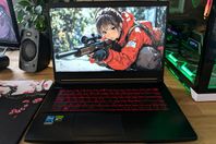 MSI Gaming Laptop 144Hz, i5-12450H 8 Kärnig