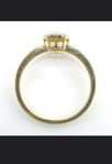 RING, 18K, Ø 17,85mm, 2,62g, ca 50st diamanter