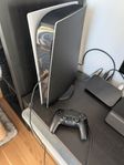 PS5 Digital edition svart plus kontroll 