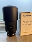 Tamron 70-300 f/4,5-6,3 Di III RXD till Sony FE