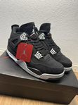 Jordan 4 "Black Canvas"