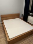 MALM Sängstomme & Skummadrass 160 cm Bed & Matress