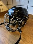 2 st Bauer hockeyhjälm stl YTH 48-53.5 cm