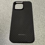 Pitaka iPhone 15 Pro Max Skal MagEZ Case 4 Black/Grey Twill