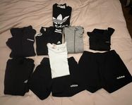 Stort klädpaket adidas  fint skick 