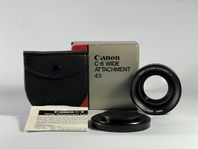 Canon C-8 wide-angle attachment 43 Lins för Super 8 Kameror