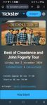  Best of Creedence and John Fogerty Tour på Lokomotivet.