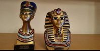 Tutankhamun och Nefertiti prydnad