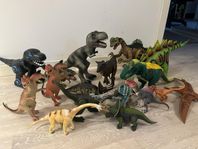 Dinosaurie-paket. Leksaker, figurer, böcker & gosedjur