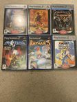 Playstation 2 spel 6st PS2 spelpaket