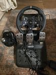 Logitech G923 och Driving Force Shifter Bundle