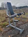 Gymmaskin för utsida axlar