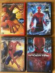 4 Spider Man DVD med svensk text