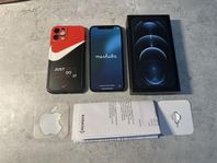 iPhone 12 Pro 256GB + Skal + Kvitto