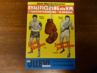 Boxning Program Eddie Machen Ingemar Johansson 1958