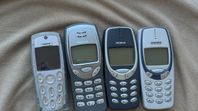 Nokia 3210, 3310 medföljer 3200 och 3330.