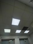 LED panel lampor 18 st