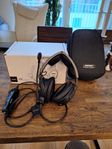 Bose A20 Aviation Headset Bluetooth XLR 5 pin plug