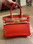 Hermés Birkin 30 ”orange poppy”