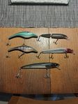 Wobblers Zalt/Bomber/Rapala