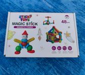 Magnetiska byggklossar från Sticky Toys 48 delar