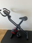 X-bike motionscykel med matta och dumbbell 