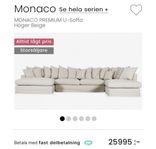 ”Soffa Monaco ouppackad, Soffadirekt”