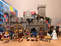 Playmobil Knights stor borg + tillbehör