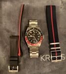 Tudor Black Bay GMT Pepsi med extra armband