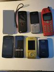 Nokia, Sony Ericsson, LG mobiler