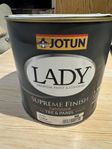 Inomhus färg Svart Jotun Lady Supreme Finish  Halvblank 2,7