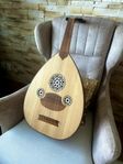 Saz oud gitarr med gratis risha