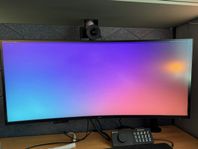 Dell U4025QW 5K Skärm 120hz Thunderbolt